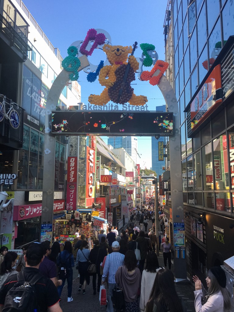 Takeshita Street, the main gateway to Harajuku