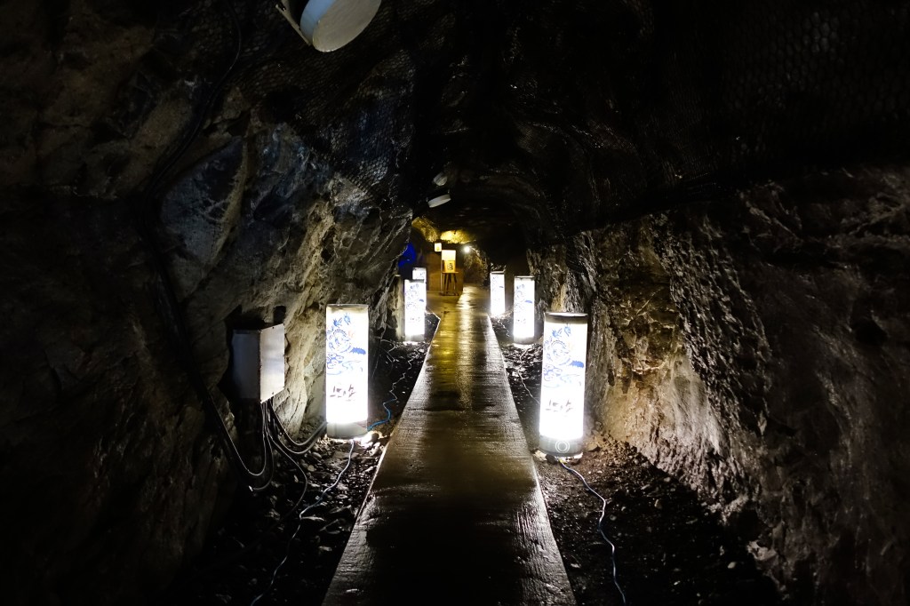 Enoshima Sea Caves near Kamakura, Japan