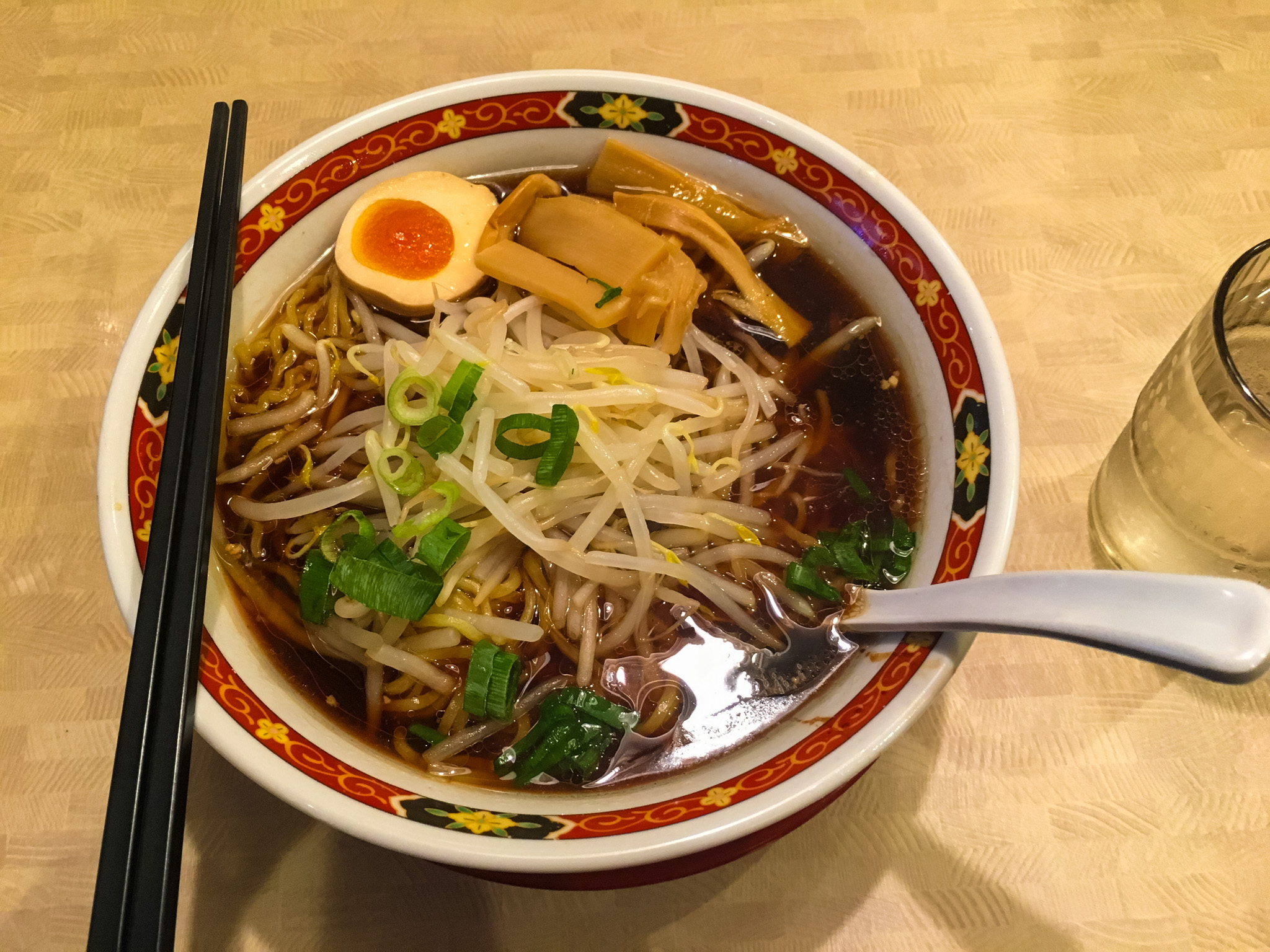 Classic Shoyu (Soy Sauce) Ramen at an Akihabara restaurant